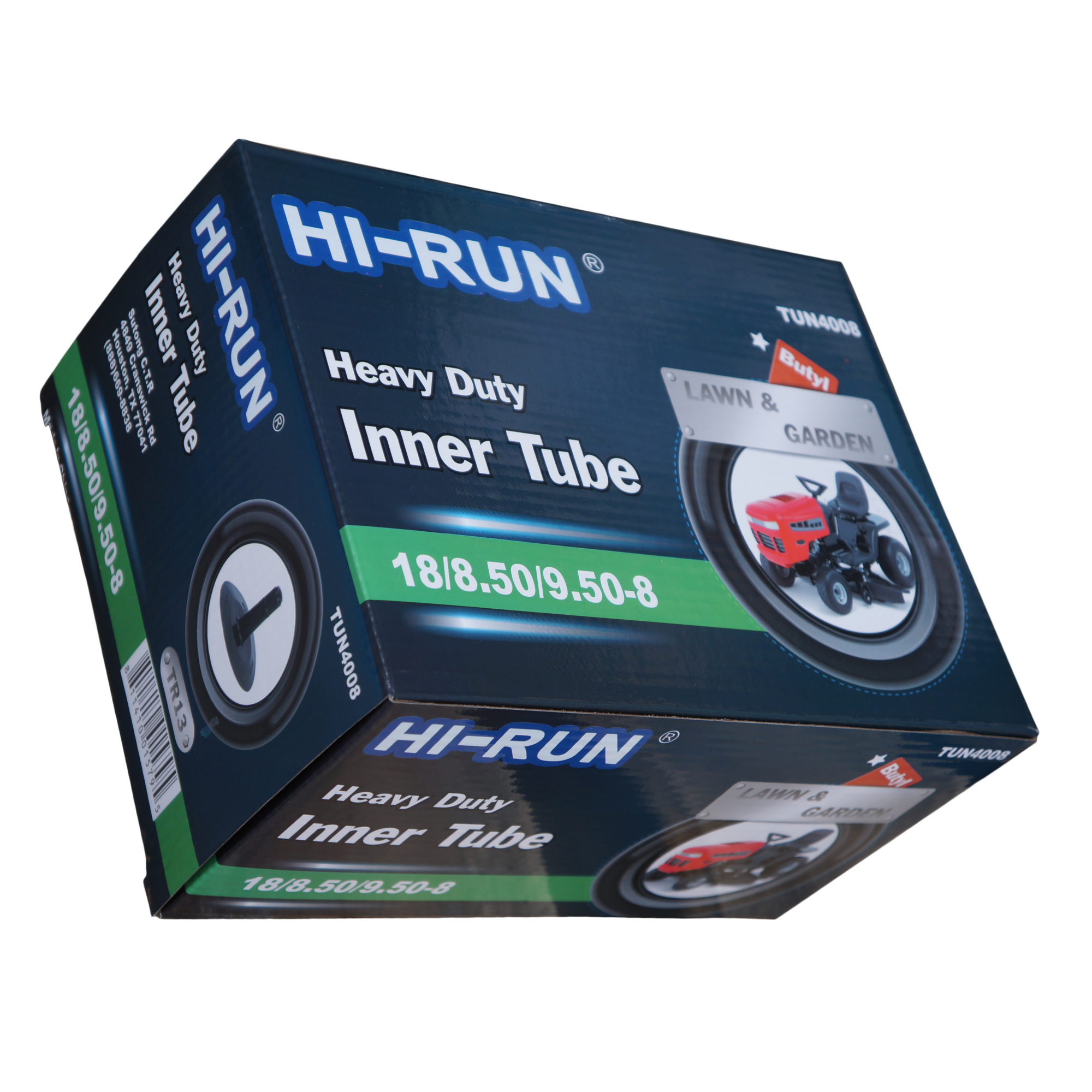 HI-RUN, Tube 18X8.50/9.50-8 (TR13) Lawn Garden, Fits Rim Size 8 in, Included (qty.) 1 Model# TUN4008